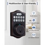 Smart Deadbolt Lock Factory - Electronic Keypad Entry Anti Peeking Auto Lock