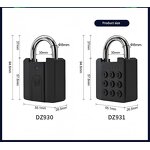 Smart Padlock Manufacturer - IP67 Waterproof Fingerprint Access Big Size