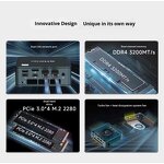Mini Desktop PC Factory - OEM M5plus for Gaming DIY Computer Quad Core 8GB DDR4 GDDR4 Video AMD SSD
