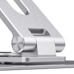Aluminum Laptop Stand Supplier - OEM High Quality 360 Degree Rotatable Ergonomic Foldable Direct From Factory