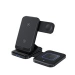 Wireless Charging Stand Supplier - OEM 2024 New Desktop 3-in-1 Foldable Magnetic 15 Watt Fast
