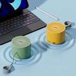 Outdoor Pendant Speaker Supplier - OEM EWA A129 Portable Lanyard Mini Steel Cannon BT 5.0 Audio