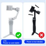 Foldable Gimbal Stabilizer Supplier - OEM L7Cpro AI Face Tracking for Phone Foldable Stabilizer Tripod