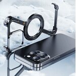 Phone Case Supplier - OEM Aluminum Frameless Bumper with Kickstand Magnetic Stand