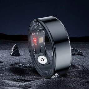 Smart Ring Factory - OEM HR19 with Charging Compartment Depth Waterproof High-preformance