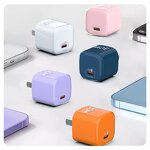 Wall Charger Manufacturer - OEM 2024 Factory Customizable PD30W GAN Crystal Case Small Size