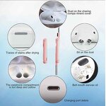 Earphones Case Cleaner Factory - OEM New Foldable for Earphones Case Cleaning Pen Tools Brush