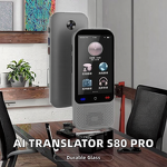 AI Language Translator Device Factory - OEM Smart AI S80 Pro Portable Color WiFi Android 138 Languages