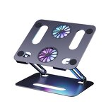 Adjustable Laptop Stand Factory - OEM Desktop Aluminum with Cooling Fan Foldable Minimalist Design