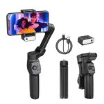 Portable Gimbal Stabilizer Supplier - OEM L9 Lite Foldable with AI Tracking Ultra Wide Angle Lenses