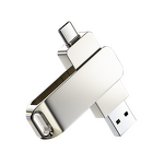 Type-C Flash Drive Supplier - OEM New Arrival 3.0 Metal C OTG with Customized Engraved Logo 16GB 128GB