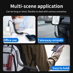 Car Data Cable Manufacturer - OEM Carplay Spring Retractable 5A Fast for Android Type-C