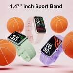Smart Bracelet Manufacturer - OEM T54A Sports 1.47 Large Screen Blood Pressure Heart Rate