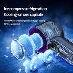 Portable USB Fan Manufacturer - OEM 3000mAh Battery Air Cooling Handheld Mini Digital Display Desktop