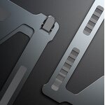 Foldable Laptop Stand Supplier - OEM Aluminum Double Design for 11-17.3 Inch Laptops