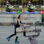 AI Tracking Gimbal Manufacturer - OEM S5Bpro 360 Auto Face Tracking with Ultra Wide Lens Angle LED