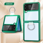 Phone Case Factory - OEM for Samsung Z Flip 4 3 With Ring Electroplated
