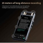 Smart Audio Recorder Supplier - OEM M5 15 Meters Long Distance Digital Recorder for Business Meetings Android