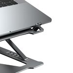 Foldable Laptop Stand Supplier - OEM Aluminum Double Design for 11-17.3 Inch Laptops