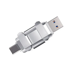 USB 3.2 Flash Drive Factory - OEM 1TB Type-C 500MB/s Solid State 128GB 512GB Metal Memory Stick