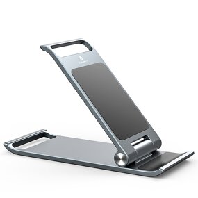 Desktop Phone Stand Supplier - OEM 2024 Custom Logo Premium Mini Flexible Aluminum Alloy Universal