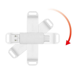 USB C Flash Drive Factory - OEM New Arrival Type-c Metal 3.0 Customized LOGO Memory Stick 64GB 128GB