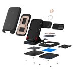 Wireless Charging Stand Supplier - OEM 2024 New Desktop 3-in-1 Foldable Magnetic 15 Watt Fast