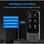 AI Language Translator Device Factory - OEM Smart AI S80 Pro Portable Color WiFi Android 138 Languages