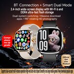 Smart Watch Supplier - OEM S99 Rotate Camera 2.4inch AMOLED AI Voice Assistant APP NFC WIFI GPS