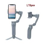 Phone Gimbal Stabilizer Manufacturer - OEM L7Bpro AI Face Tracking Foldable Tripod with Light Selfie Stick