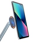 Cantilever Tablet Stand Factory - OEM 2024 Portable 3 Section 360 Degree Rotating Aluminum Lazy Desktop