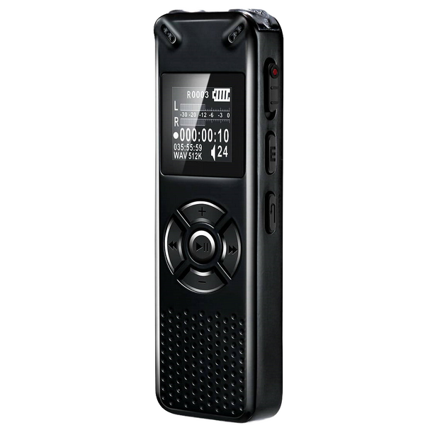 Digital Voice Recorder MP3 Player Factory - OEM V91 with Voice Activated Mode Metal Design USB for Meetings