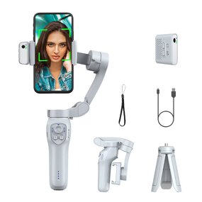Foldable Gimbal Stabilizer Supplier - OEM L7Cpro AI Face Tracking for Phone Foldable Stabilizer Tripod