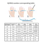 Smart Ring Supplier - OEM C3 IQ with Charging Case Depth Waterproof High-preformance