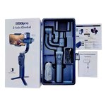 AI Tracking Gimbal Manufacturer - OEM S5Bpro 360 Auto Face Tracking with Ultra Wide Lens Angle LED