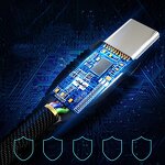 Type-C Cable Factory - OEM Factory Wholesale 5A Super Fast with Light Zinc Alloy Nylon Jacket