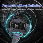 AI Tracking Gimbal Manufacturer - OEM S5Bpro 360 Auto Face Tracking with Ultra Wide Lens Angle LED