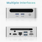 Home PC Supplier - OEM GM Mini Desktop Ryzen R7-5700U with 512MB GDDR4 Video AMD DDR4 SSD