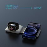 Portable Wireless Charger Factory - OEM High-End 15W Fast-Folding 3-in-1 PD OTP for IPhones