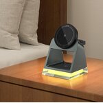 Portable Wireless Charger Manufacturer - OEM 2024 Hot 3-in-1 15W PD Fast Crystal Night Light