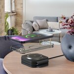 Magnetic Wireless Charger Manufacturer - OEM Custom Logo 3-in-1 Foldable 15W Quick for iPhone