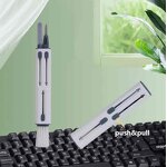 Multifunctional Pen Cleaner Factory - OEM Custom 4 in 1 Keyboard Cleaning Dust Wireless Earphone Brush