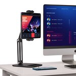 Tablet Stand Supplier - OEM 2024 Customized Online Course Heavy Duty Retractable 360 Degree Aluminum