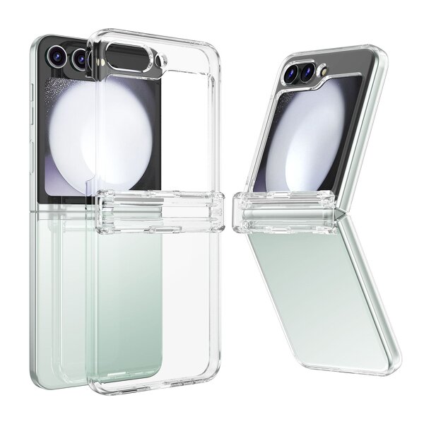Phone Case Supplier - OEM Clear Hard Pc Folding for Samsung Galaxy Z Flip