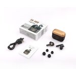 TWS Headset Manufacturer - OEM TS100 Fashion Graffiti Design Waterproof Digital Display