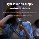 Portable USB Fan Manufacturer - OEM 3000mAh Battery Air Cooling Handheld Mini Digital Display Desktop