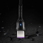 Type-C Cable Factory - OEM Factory Wholesale 5A Super Fast with Light Zinc Alloy Nylon Jacket