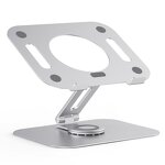 Aluminum Laptop Stand Supplier - OEM High Quality 360 Degree Rotatable Ergonomic Foldable Direct From Factory