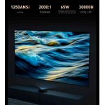 ALPD Laser Projector Supplier - OEM U1 Mini UST 1080P 1000 Lumens 4K Ready Outdoor Smart Auto HDR10