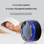 Bathroom Wireless Speaker Manufacturer - OEM Level 6 Waterproof with Alarm Clock FM RGM Ambient Light